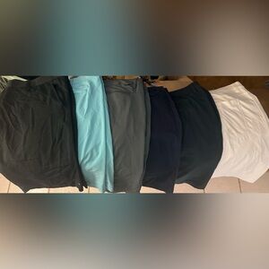 Multiples Men's Golf Shorts - Black, Blue, Gray, White